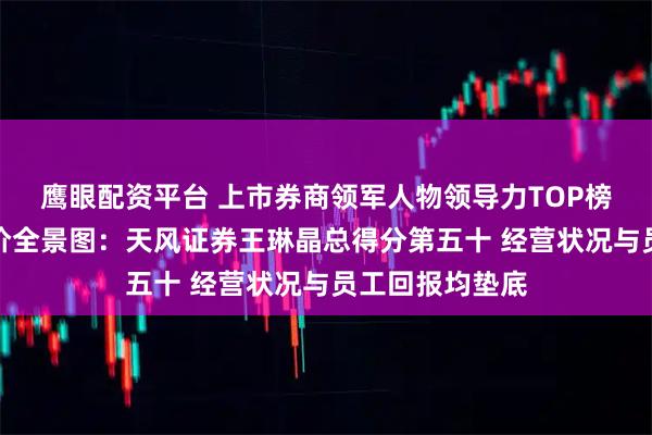 鹰眼配资平台 上市券商领军人物领导力TOP榜丨行业数据评价全景图：天风证券王琳晶总得分第五十 经营状况与员工回报均垫底